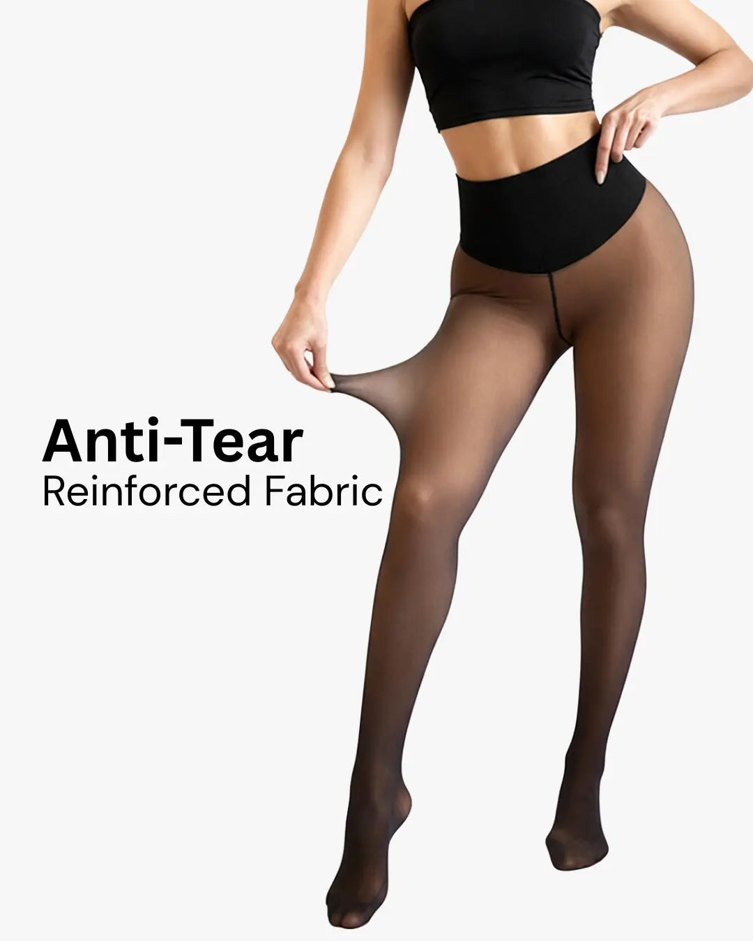 Anti-Cellulite & Smoothing Leggings with Tummy Control Waistband