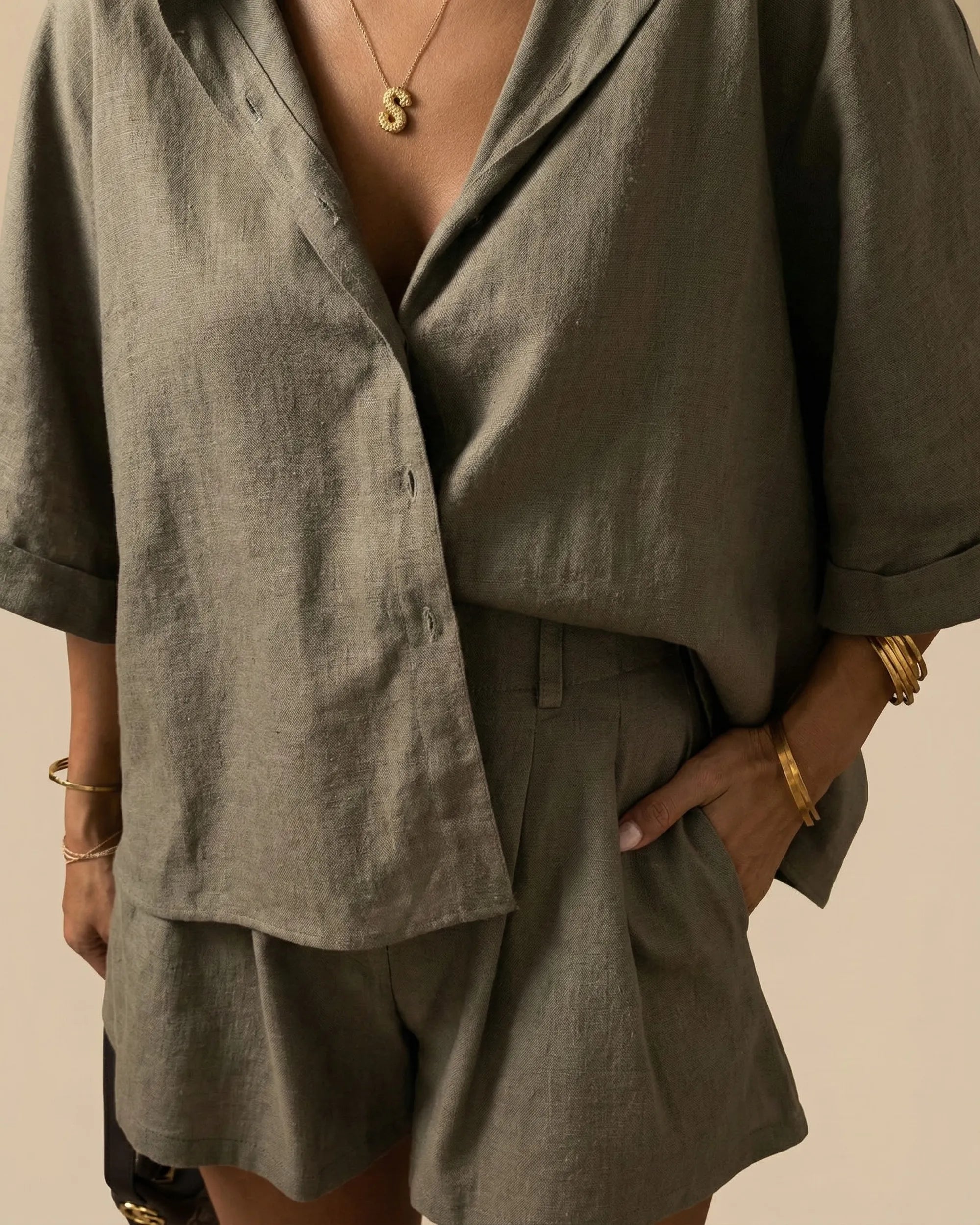 Set "Capri" | Edición Lino-Touch