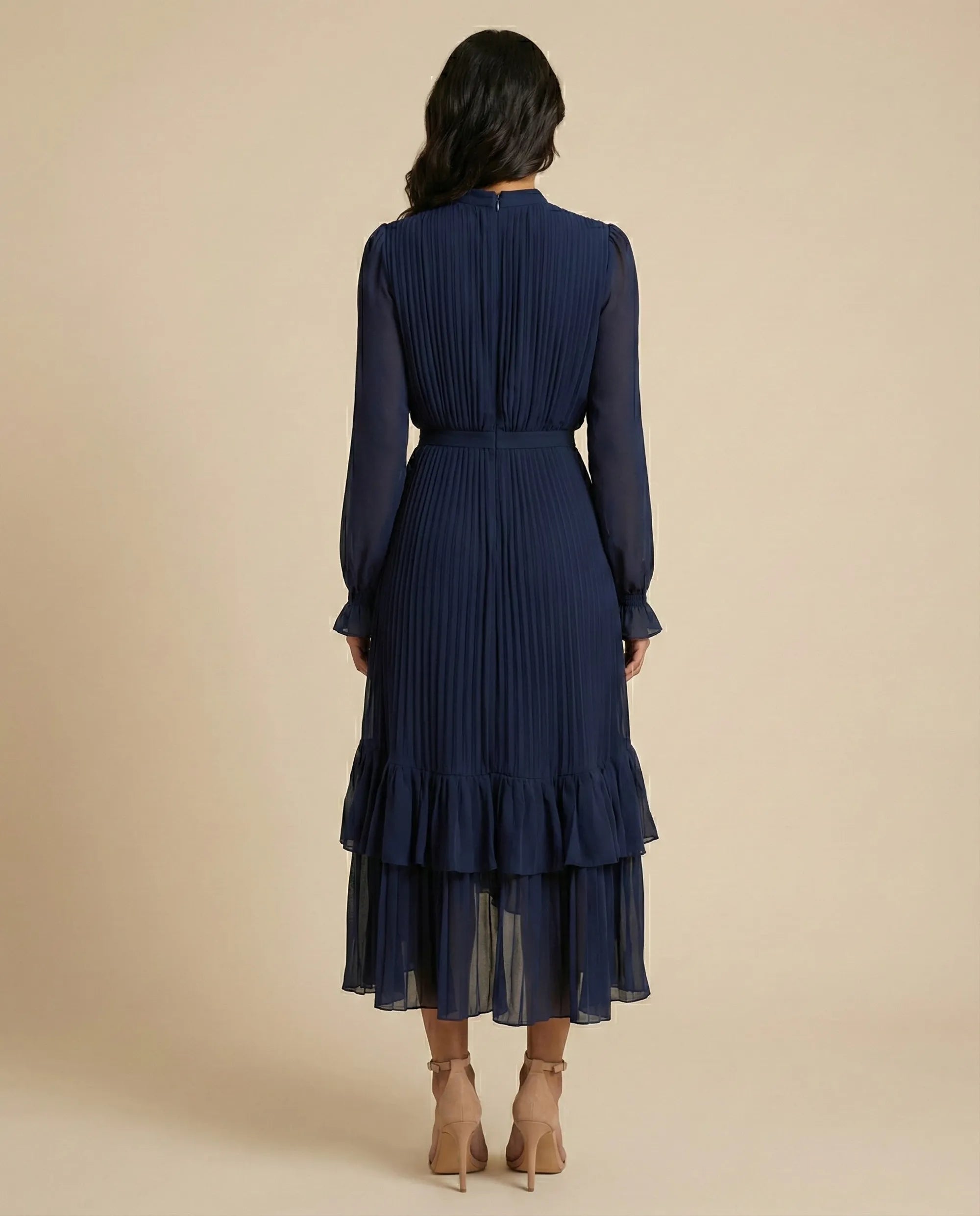 Vestido Midi "Verona" | Edición Plisada Luxury